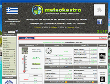 Tablet Screenshot of meteokastro.gr